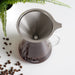 Coffee Pot POUR OVER 900ml With Stainless Steel Filter (Borosilicate Glass)