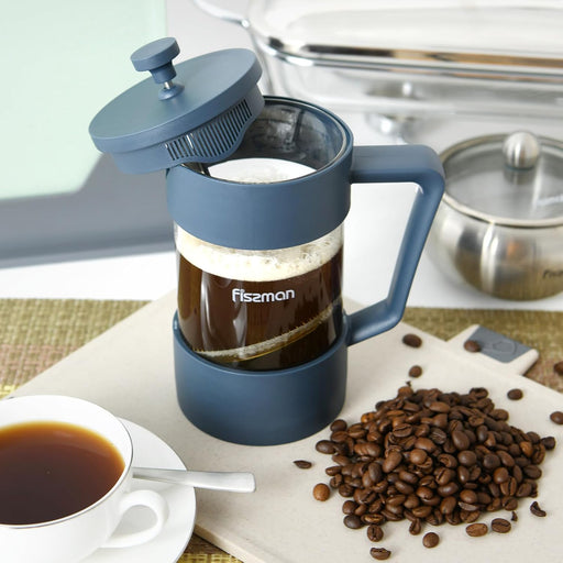 French Press Coffee Maker Borosilicate Glass 600ml