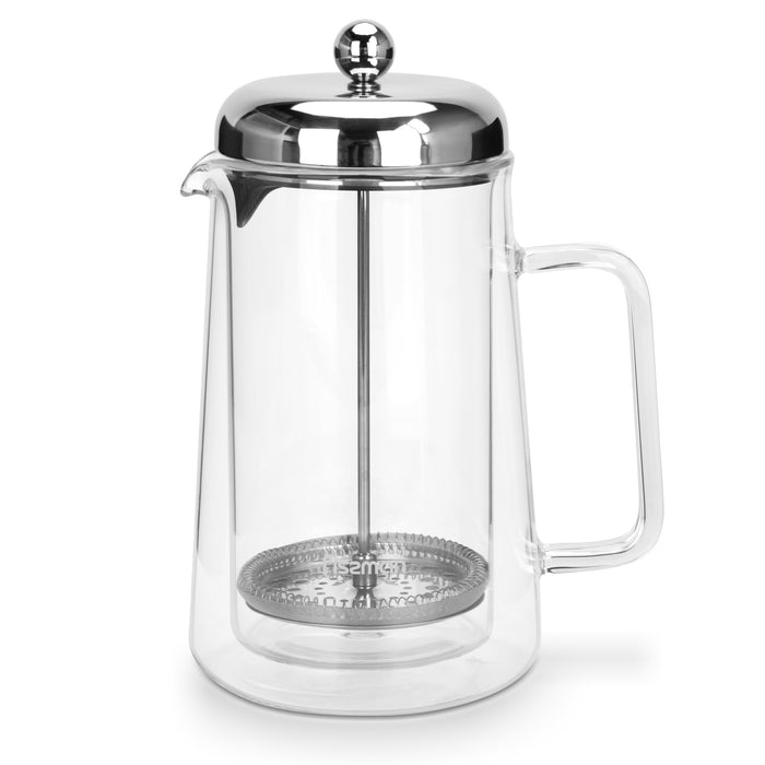 1000ml French Press Coffee Maker Borosilicate Glass with Stainless Steel Filter