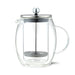 1-Liter French Press Coffee Maker, Double Wall Borosilicate Glass