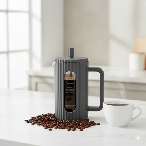 French Press Coffee Maker 350ml Borosilicate Glass