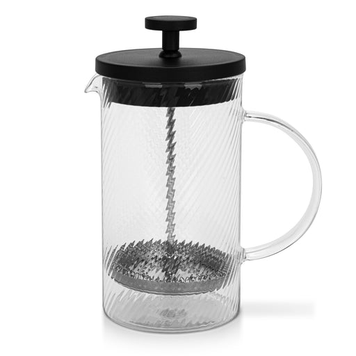 French Press Coffee Maker 600ml Borosilicate Glass