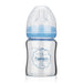 Feeding Bottle With Wide Neck 120ml (Borosilicate Glass) 3+ Months No. 2 Nipple