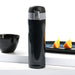 Double Wall Vacuum Travel Mug Black Color Stainless Steel 450ml