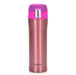 Double Wall Vacuum Travel Mug Pink Color Stainless Steel 450ml