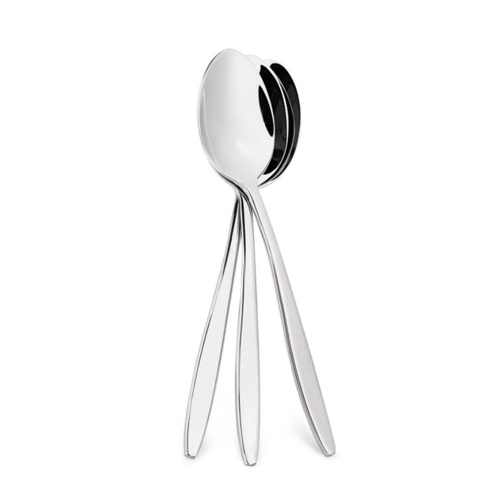 3-Piece Tea Spoon 14cm, 18/10  Stainless Steel Cutlery Set TRENTO Series