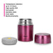 Double Wall Vacuum Food Jar 600ml (Stainless Steel)