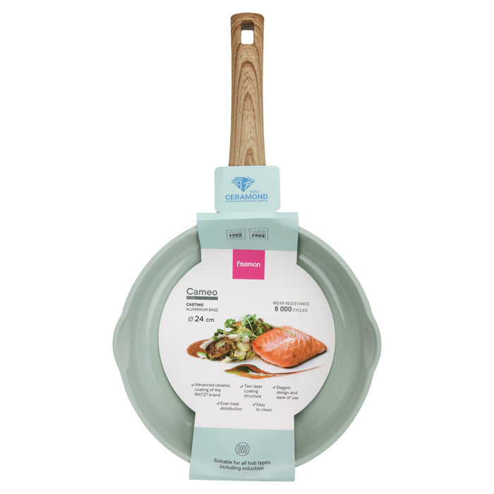 Frying Pan Cameo Series 24cm Cast Aluminium With Non-Stick Coating