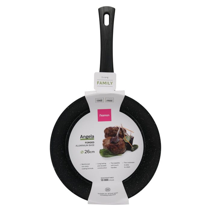 Frying Pan Angela 26cm Aluminium With Non-Stick Coating
