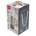 Vacuum Insulated Jug 1000mL, Insulated Flask, Modern Dallah, Plastic Body Case With  Glass Liner LIGHT GRAY
