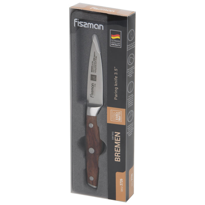 3.5" Paring Knife BREMEN (X50CrMoV15 steel)