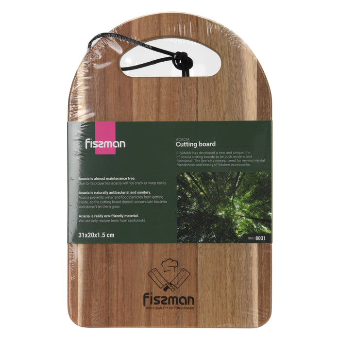 Cutting Board 31cm Acacia Wood