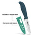 4" Ceramic Paring Knife with Sheath, White Blade Peeling Knife | Ultra-Sharp Paring Knife for Meat, Fruits, Vegetables (Mint)