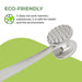 Meat Tenderizer 20.5cm, Zinc Alloy Stainless Steel Meat Hammer Lily Series