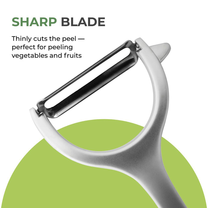 Stainless Steel Y-Peeler, Vegetables and Fruits Peeler