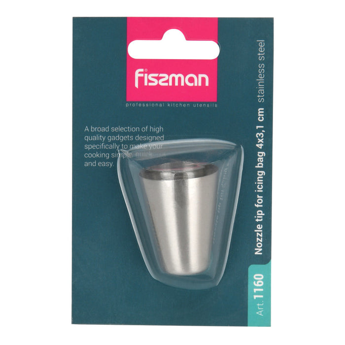 Nozzle Tip For Icing Bag 4x31cm (Stainless Steel) 1160