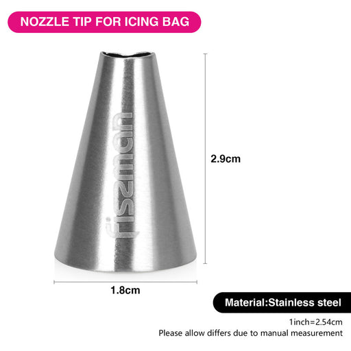 Nozzle Tip For Icing Bag 29x18cm 1183 (Stainless Steel)
