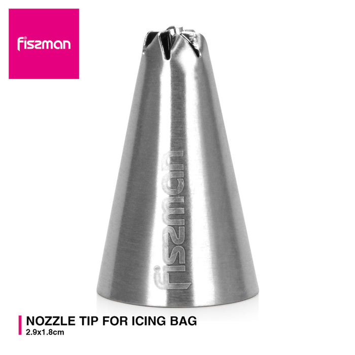 Nozzle Tip For Icing Bag 29x18cm 1186  (Stainless Steel)