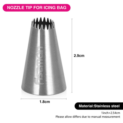 Nozzle Tip For Icing Bag 29x18cm 1187 (Stainless Steel)