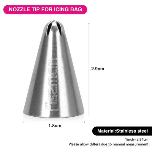 Nozzle Tip For Icing Bag 29x18cm 1188 (Stainless Steel)