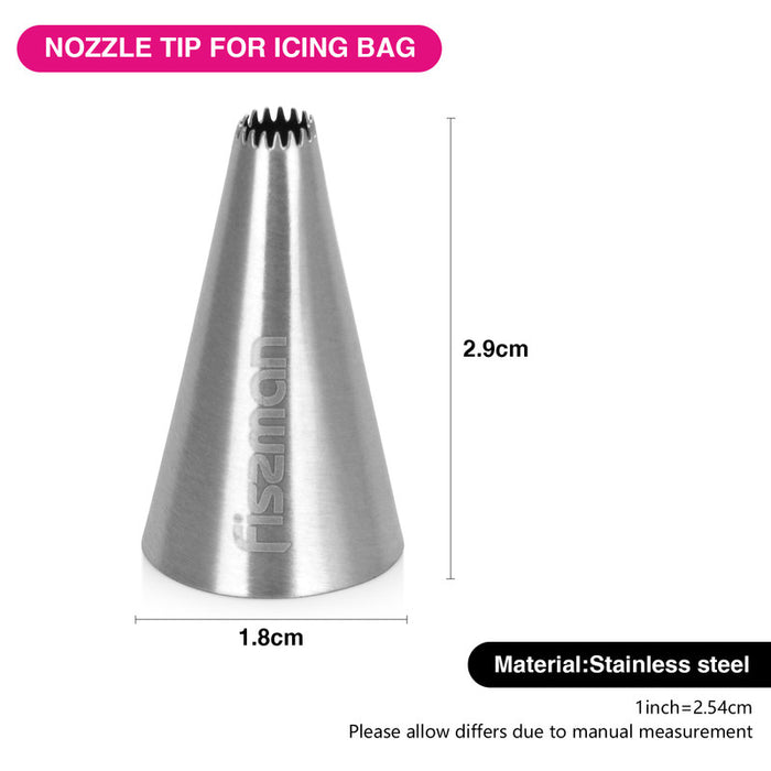 Nozzle Tip For Icing Bag 29x18cm 1189 (Stainless Steel)