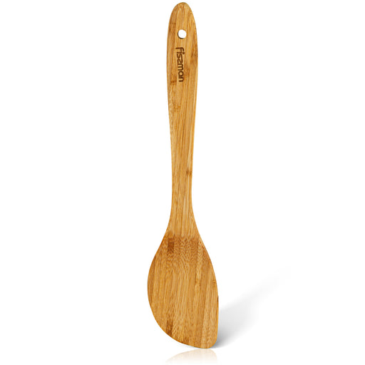 Bamboo Flat Turner 30cm with Hanging Loop