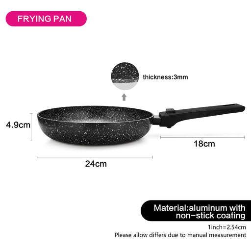 Frying Pan With Removable Handle FIORE 24x4.9cm
