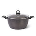 Induction Stockpot MAGNA 30x15 cm  9.15 LTR with glass lid