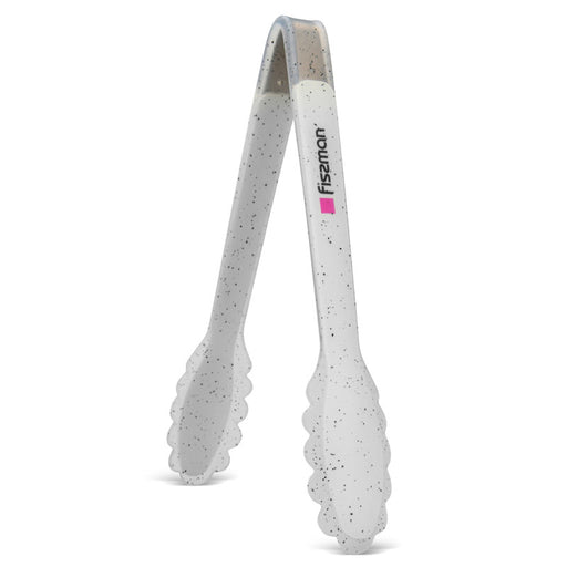 Tongs with Nylon. Silicone And  Stainless Steel 23cm BIANCA