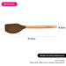 Spatula Silicone with Wooden Handle Brown 31cm