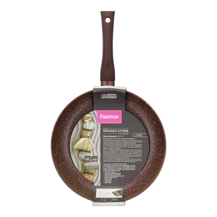 Deep Frying Pan 26cm Mosses Stone Series