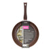 Deep Frying Pan Brown 26x7cm Mosses Stone Professional Non Stick Coating TouchStone Brown