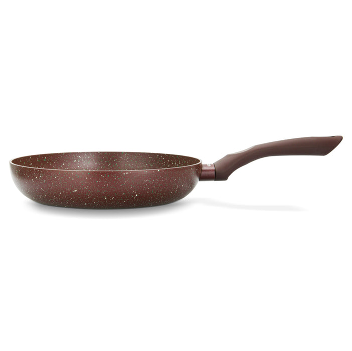 Deep Frying Pan 20x4.5cm Mosses Stone Series Non Stick Aluminum Brown