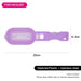 Fish scaler 20 cm with a moon-shaped Knife and a container (stainless steel) Violet