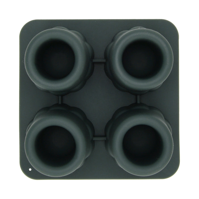 3 Cups Ice Tube Mould 12x12x6cm (Silicone)