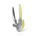 Can Opener with Zinc Alloy and Secure Grip Luminica Series Yellow/Silver