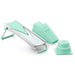 Mandoline Slicer With 5 Blades Profi White/Green 39х15х14cm