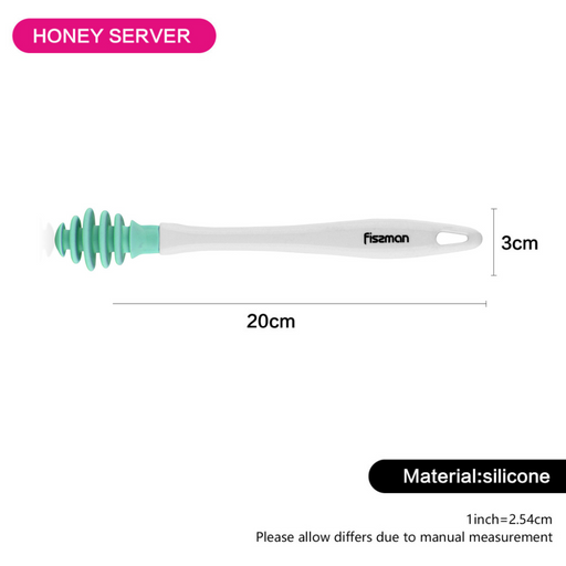 Honey server 20 cm (silicone with plastic handle)