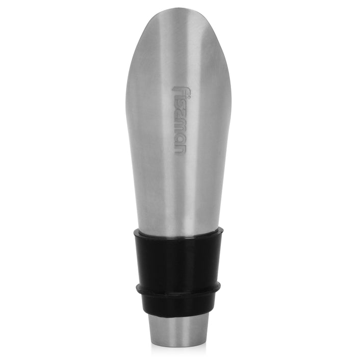 Wine Stopper 8x2x2cm (Stainless Steel)