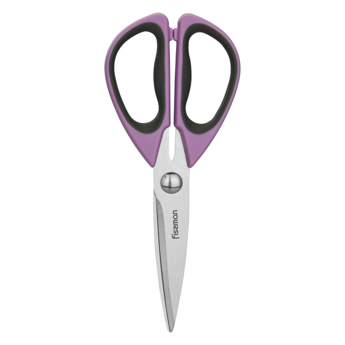 Kitchen Scissors Purple/Black/Silver 20cm