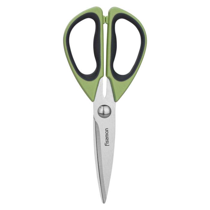 Kitchen Scissors Green/Black/Silver 20cm