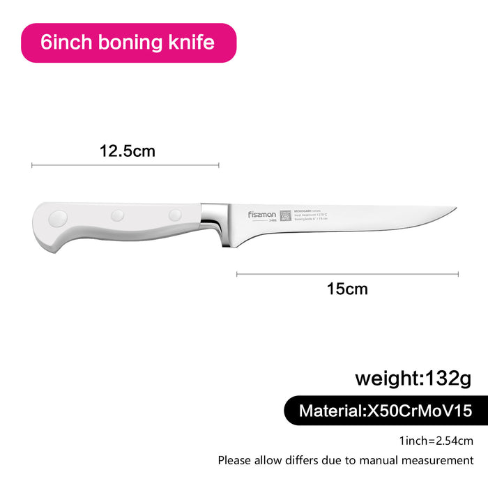 Boning Knife MONOGAMI with German Stainless Steel 6-inch