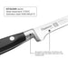 Filleting Knife KITAKAMI with German Stainless Steel 8-inch