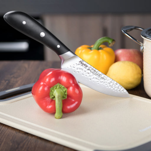 Chefs Knife HATTORI with hammered Japanese Stainless Steel 6-inch