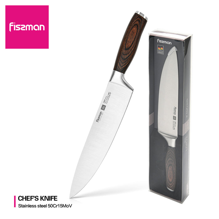 8" Chefs Knife LORZE 20 cm (X50Cr15MoV steel)