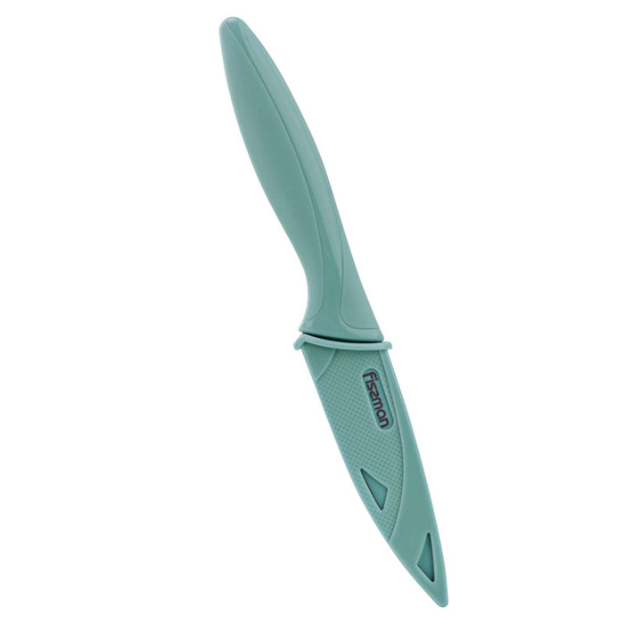 Paring Knife with Sheath Green 10cm