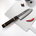 6" Santoku Knife SAMURAI BOKUDEN 15cm(Steel AUS-8)