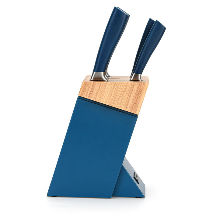 GANDALF 6pcs Knife Set  with Wooden Block (3Cr14 Steel)