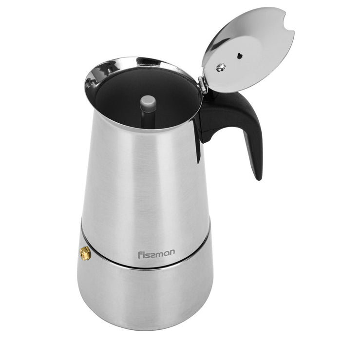 Coffee Maker (450ml) For 9 Cups (Stainless Steel)