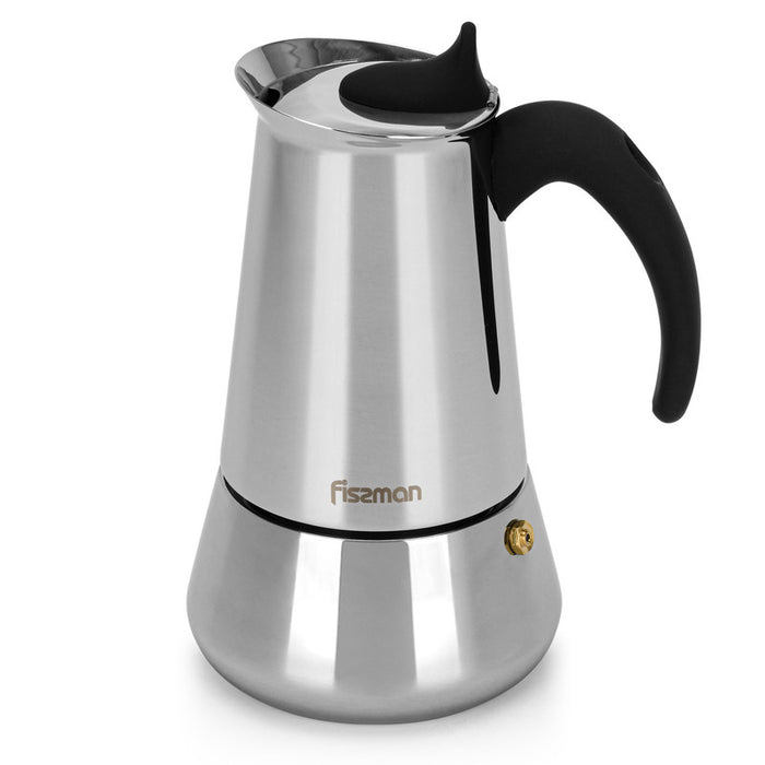 Coffee Maker (300ml) For 6 Cups (Stainless Steel)